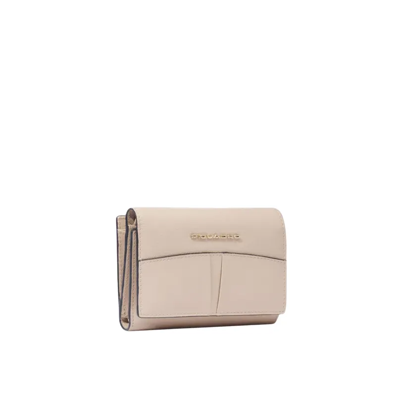 Piquadro Ashley small women's wallet, light pink 2