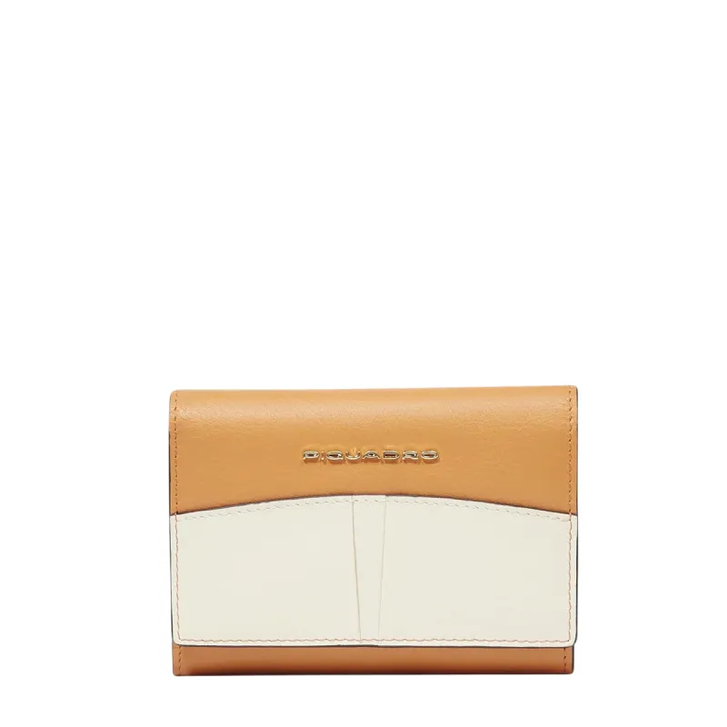 Piquadro Ashley small women's wallet, orange