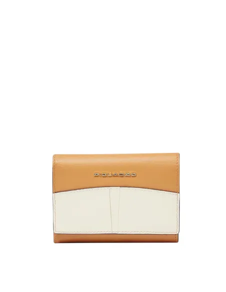 Piquadro Ashley small women's wallet, orange