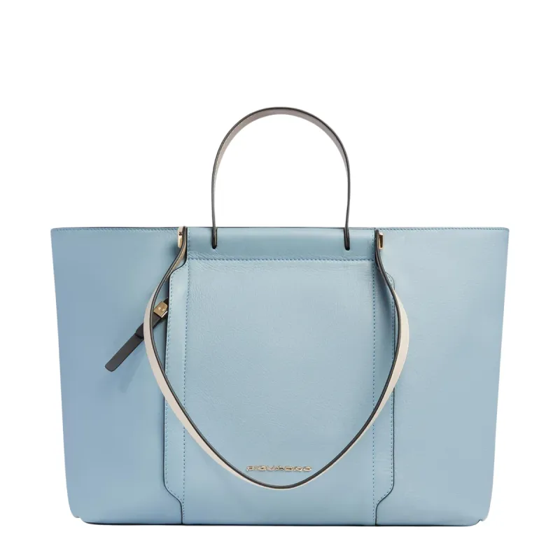 Piquadro Circle women's shopping bag with two handles,...