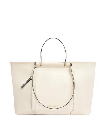 Shopping Piquadro Circle con porta pc, bianca