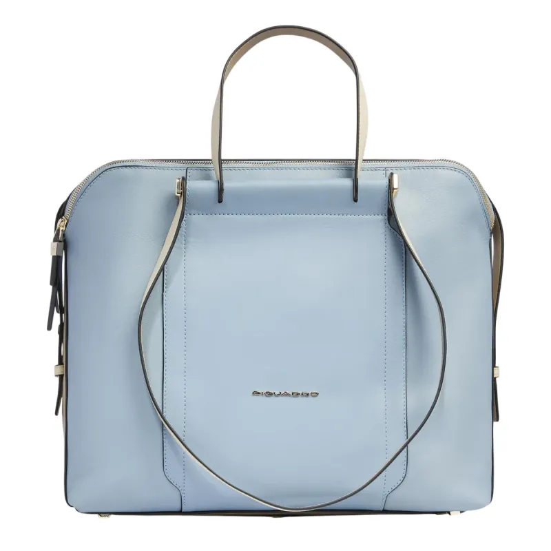 Borsa donna due manici in pelle Piquadro Circle,...