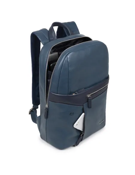 Piquadro Cary Computer Backpack, blue