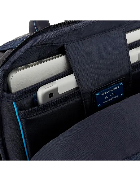 Laptop-Rucksack mit Fronttaschen Blue Square Revamp, Grün-grau