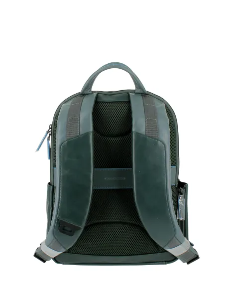 Blue Square Revamp Notebook Backpack, green-grey