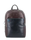 Zaino in pelle PQ Blue Square, viola-blu