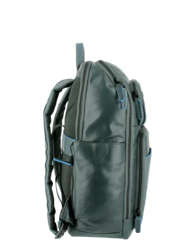 Leather computer backpack with iPad®...
