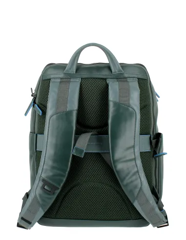 Zaino in pelle porta computer e porta...