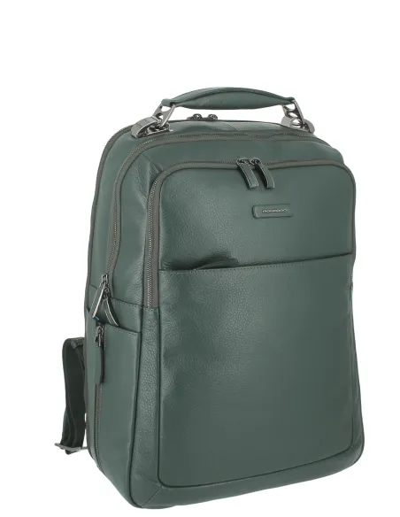 Zaino in pelle porta pc da 15,6" Modus Special, verde