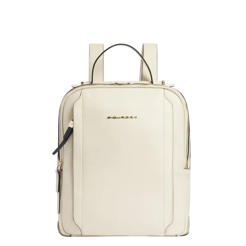 Women's iPad®Pro12.9" backpack PQ Circle, white