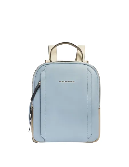 Zaino donna porta iPad® Pro12.9" PQ Circle, azzurro-beige