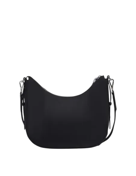 Borsa donna a spallla misura piccola Piquadro Circle, nera