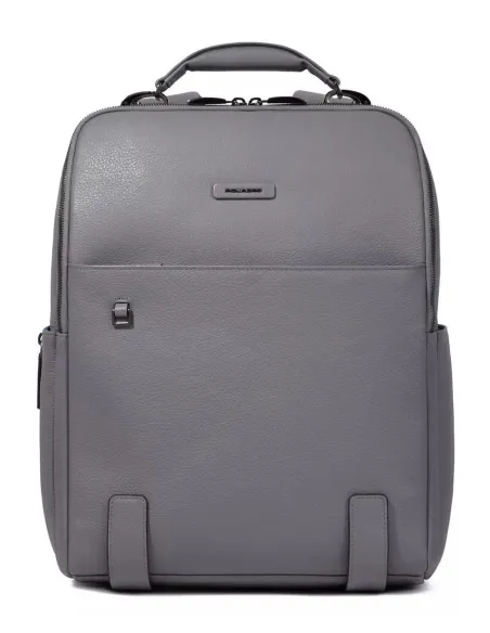 Piquadro Modus Restyling Computer backpack with anti-theft cable, grey
