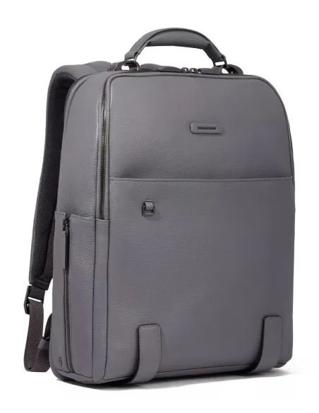 Piquadro Modus Restyling Laptoprucksack mit Diebstahlsicherung, grau