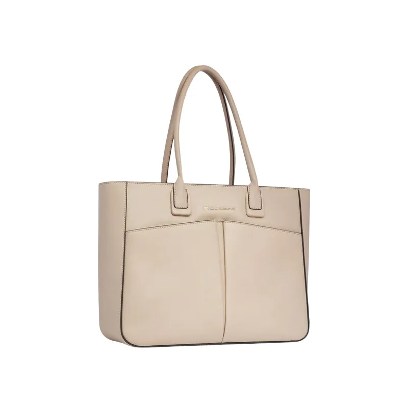 Piquadro Ashley 14 computer shopping bag, light pink 2