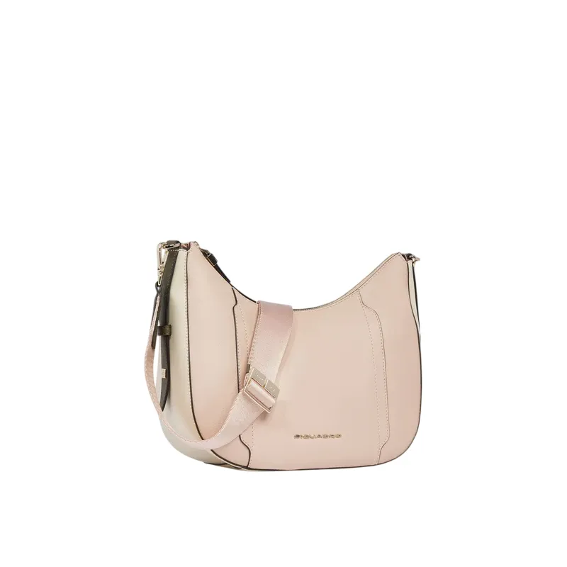 Borsa a tracolla in pelle Piquadro Circle, rosa 2