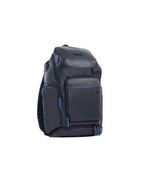 Zaino PQ in pelle porta pc da 14 Blue Square Revamp, blu