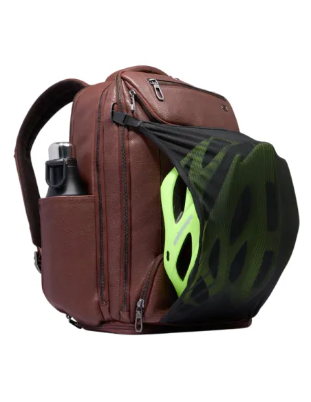 Zaino da viaggio porta pc e iPad®Pro 12,9 con porte USB e USB Type C Piquadro Cronus, marrone