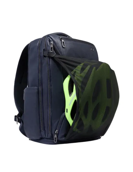 Zaino da viaggio porta pc e iPad®Pro 12,9 con porte USB e USB Type C Piquadro Cronus, blu