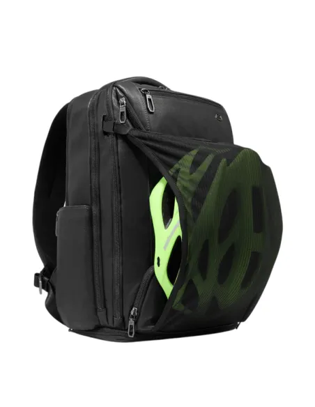 Piquadro Cronus 15.6 laptop backpack with USB and USB Type C port, black