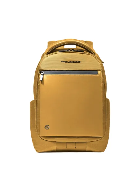 Piquadro Orion 13.3 laptop backpack, yellow