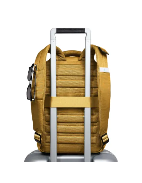 Piquadro Orion 13.3 laptop backpack, yellow