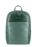 Piquadro Blue Square Computer-Rucksack, grün-grau