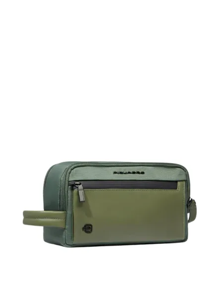 Piquadro Orion Reise-Etui, grün