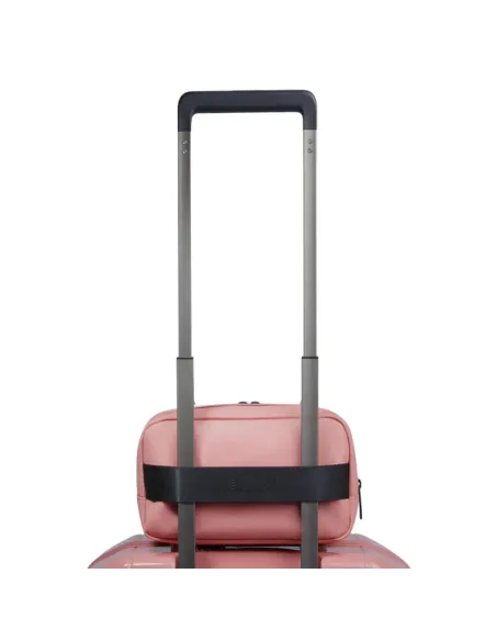 Piquadro C2OW Beauty-Etui aus wasserdichtem Stoff, rosa