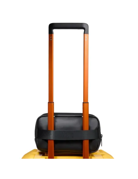 Piquadro C2OW Beauty-Etui aus wasserdichtem Stoff, schwarz