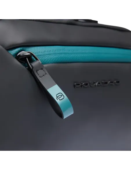 Piquadro C2OW waterproof fabric beauty case, black