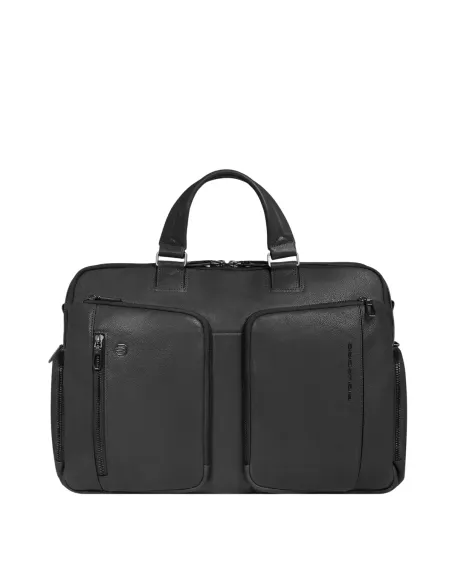 Cartella 2 manici porta pc da 15,6 Piquadro Cronus, nera