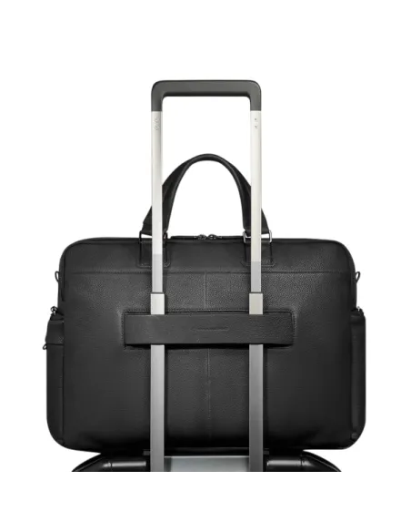 Cartella 2 manici porta pc da 15,6 Piquadro Cronus, nera