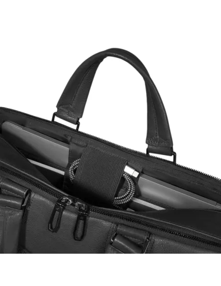 Cartella 2 manici porta pc da 15,6 Piquadro Cronus, nera