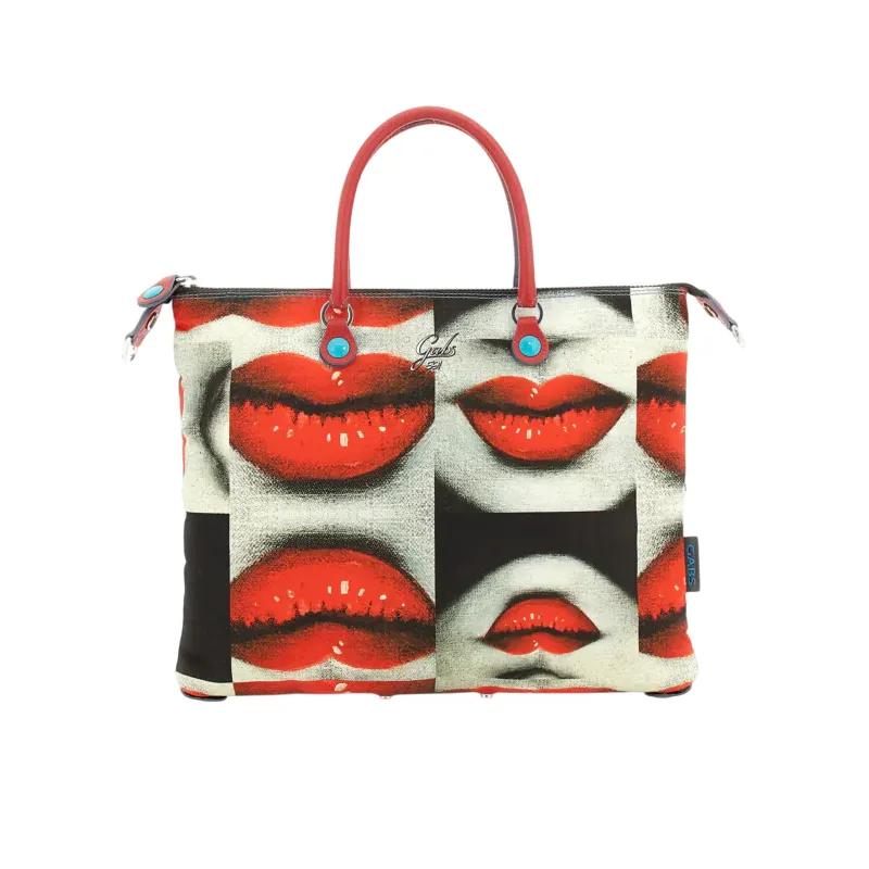 Borsa Gabs G3 Plus TG M stampa, baci