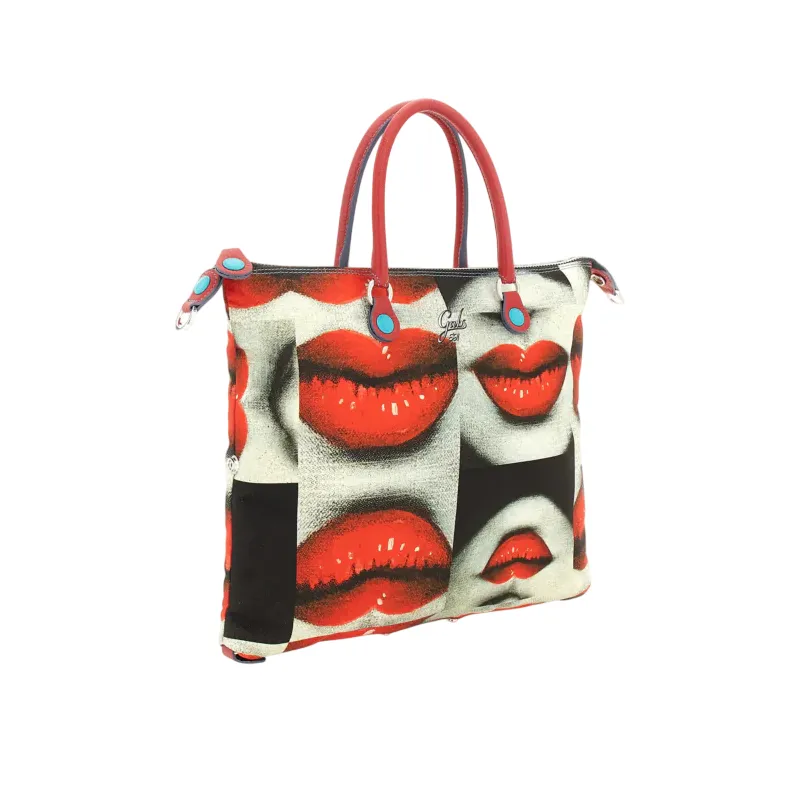 Borsa Gabs G3 Plus TG M stampa, baci 2