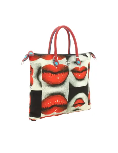 Borsa Gabs G3 Plus TG M stampa, baci
