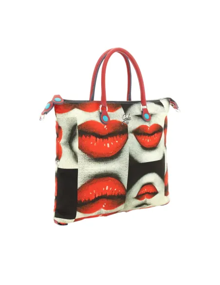 Gabs G3 Plus medium-sized women's bag, kisses