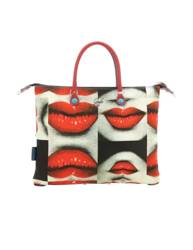 Borsa Gabs G3 Plus TG M stampa, baci
