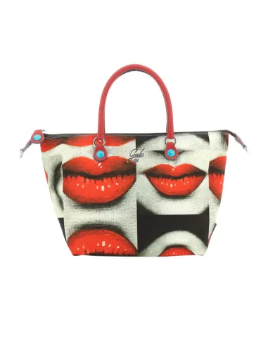 Borsa Gabs G3 Plus TG M stampa, baci