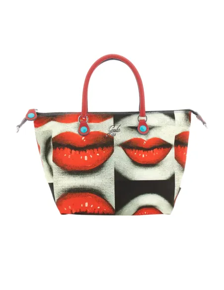 Borsa Gabs G3 Plus TG M stampa, baci