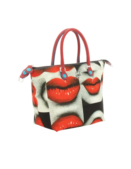 Borsa Gabs G3 Plus TG M stampa, baci