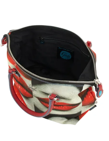 Borsa Gabs G3 Plus TG M stampa, baci