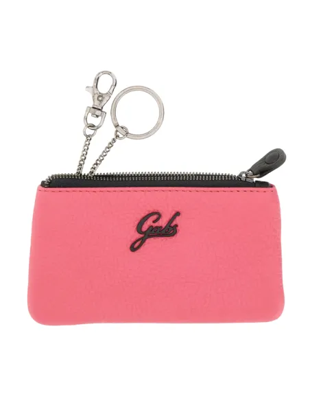 Bustina porta chiavi in pelle Gabs, azalea