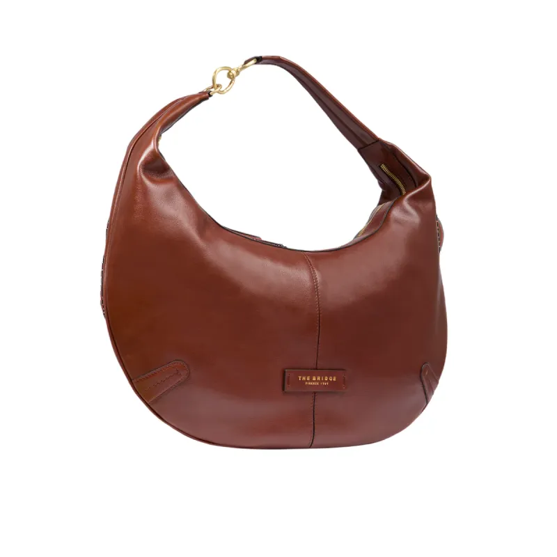 The Bridge Flavia Schultertasche, braun 2