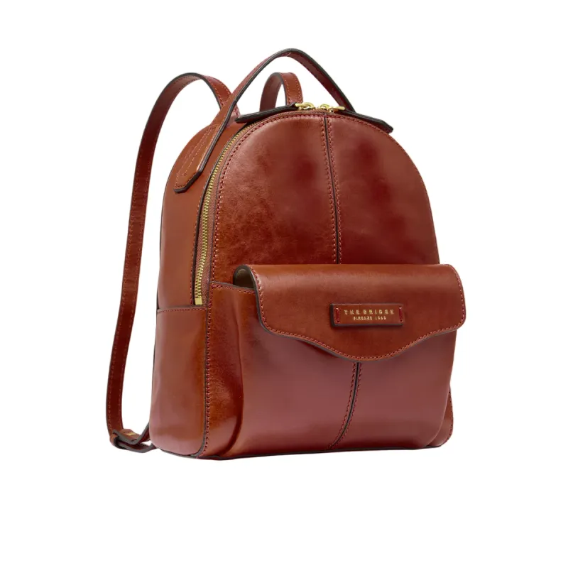 The Bridge Gloria small backpack, brown 2