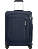 Samsonite Respark cabin trolley with 4 wheels and two compartments, midnight blue