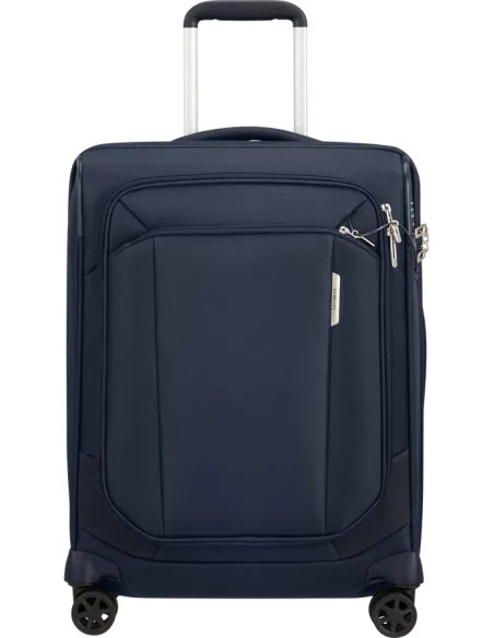 Kabinentrolley mit 4 Rollen und zwei Fächern Samsonite Respark, blau