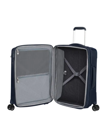 Kabinentrolley mit 4 Rollen und zwei Fächern Samsonite Respark, blau