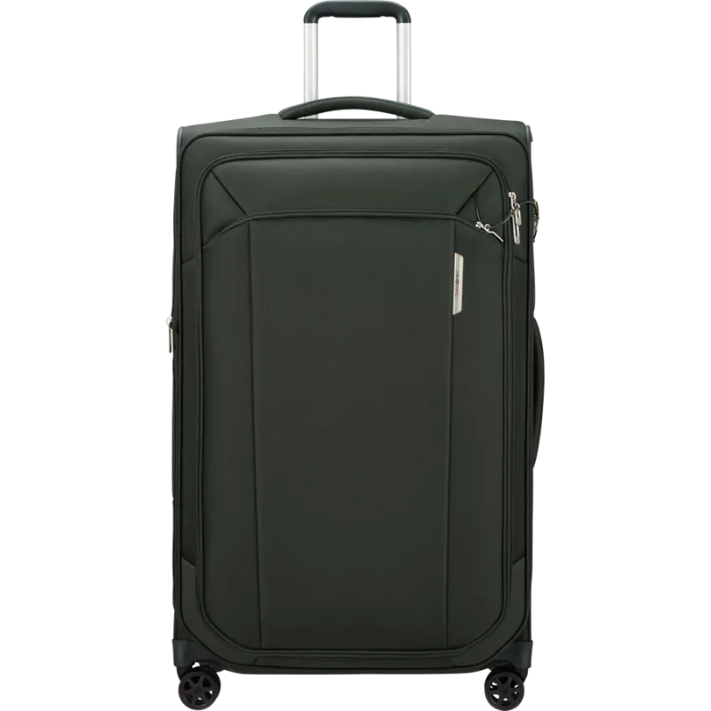 Samsonite Respark Großer, erweiterbarer Trolley, waldgrün